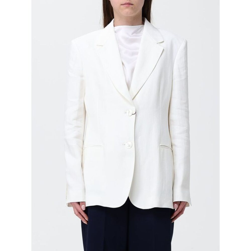 Max Mara Studio Jacket Woman White